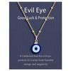 1pcs Blue Evil Eye Necklace Pendants For Women Personality Party Decoration 2021 Trend Jewelry 45cm