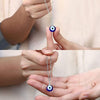 1pcs Blue Evil Eye Necklace Pendants For Women Personality Party Decoration 2021 Trend Jewelry 45cm