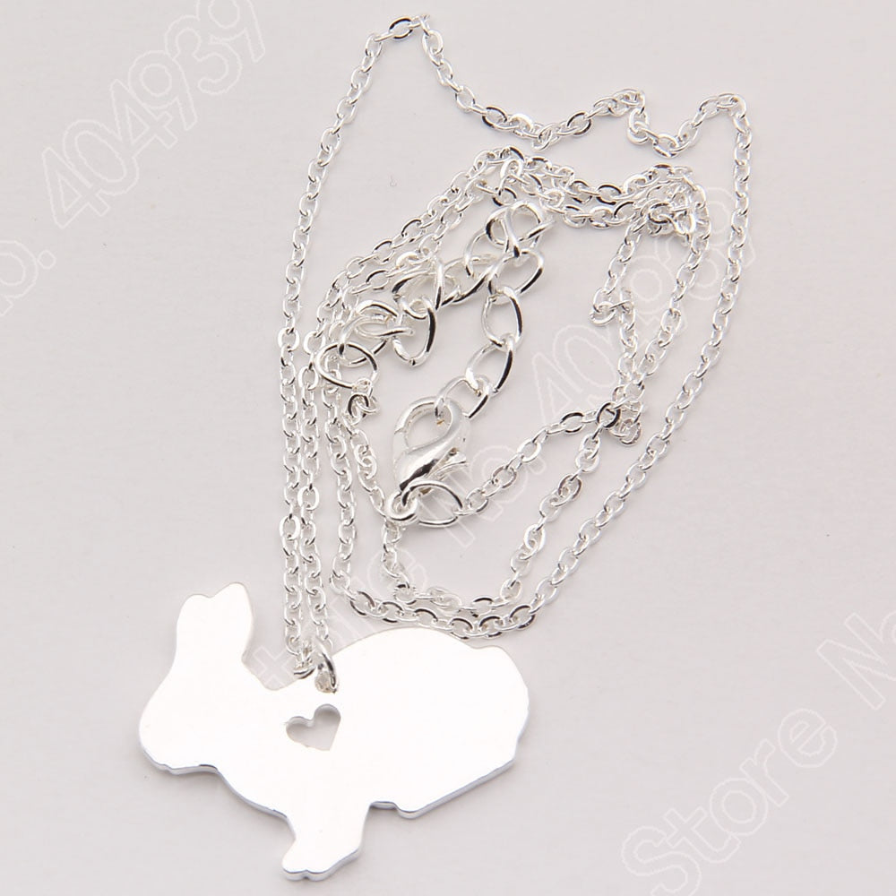 1pcs Bunny Necklace Peter Rabbit Pet Little Girls Cute Choker Women Necklaces & Pendants Christmas Gift Stocking Stuffer