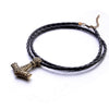 1pcs Norse Vikings Amulet PENDANT Necklaces Hammer Of Thor Mjolnir Pendant Leather Rope Necklaces Animal Knot Viking Jewelry