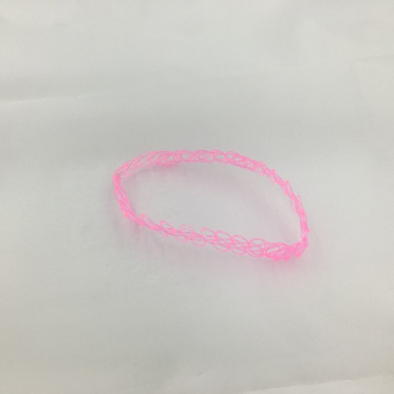 1pcs Sell Choker Necklaces Colorful Chokers Necklace Beach Jewelry Water Drop Circular Cobwebbing Clavicle