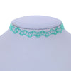 1pcs Sell Choker Necklaces Colorful Chokers Necklace Beach Jewelry Water Drop Circular Cobwebbing Clavicle
