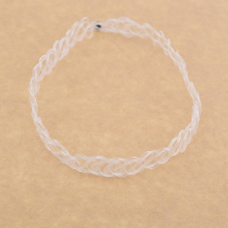 1pcs Sell Choker Necklaces Colorful Chokers Necklace Beach Jewelry Water Drop Circular Cobwebbing Clavicle