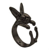 1pcs Titanium Steel Eagle Dragon Claw Halloween Skull Ring  Selling Men's Domineering Opening Rock Animal Jewelry