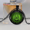 1pcs/lot Fashion Kraken Cthulhu Pendant & Necklace Cabochon Vintage Long Sliver Chain Statement Necklace Fine Jewelry
