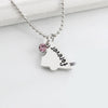 2/3/4pcs Set Friend Necklace Chain Splicing Creative Forever and Ever Heart Couple Necklace Gift Friendship Jewelry Pendant