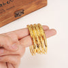 2.4inches diameter dubai gold Bangle Baby / Kids girls Gold Color Ethiopian Bracelet Africa Arab Jewelry Circlet Child Gift 1pc