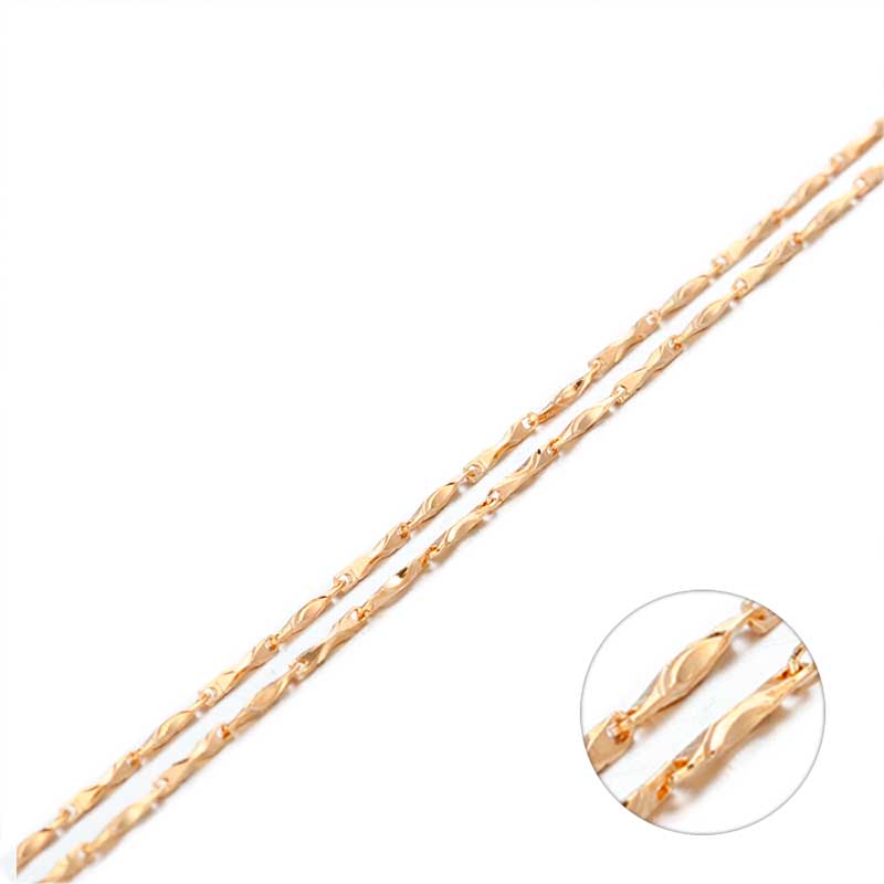 2 Colors Long 20 22 20 inches Certified S925 925 Sterling silver solid pure chain necklace 1mm Rose Gold plated women unique hot