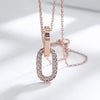 2 Colors personality crystal necklace female Crystal from Austrian For Women 2020 European Fashion Jewelry Jewelry