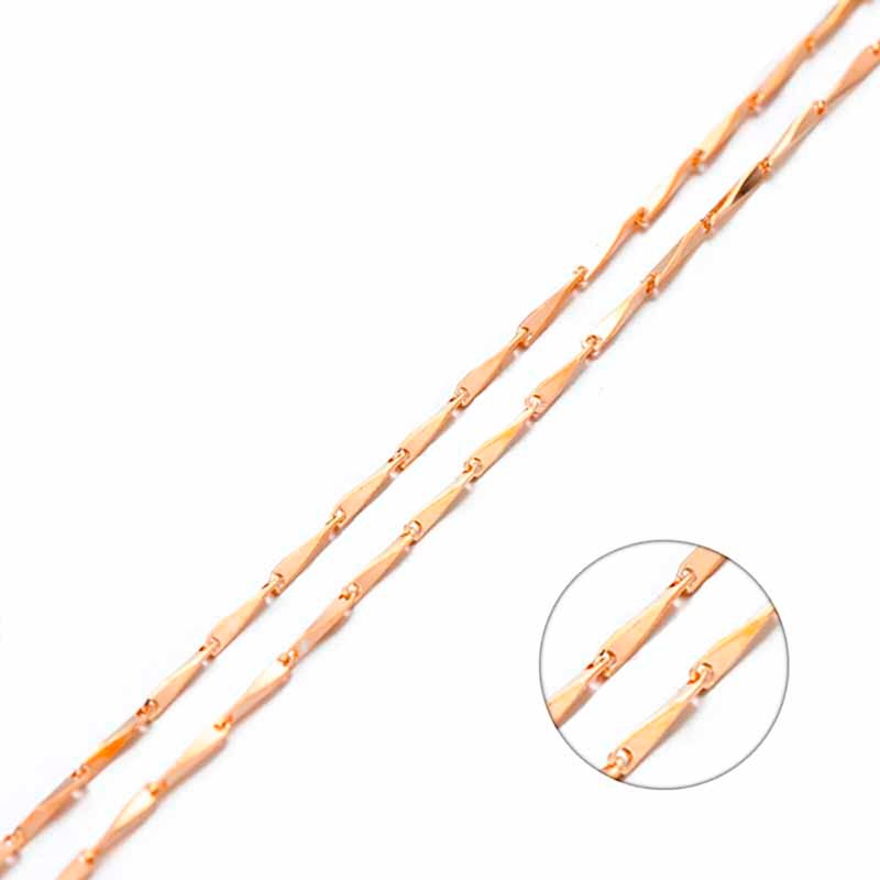 2 Colours Long 20 22 20 inches Certified S925 925 Sterling silver 925 solid pure chain necklace 1mm Gold plated women bulk Arrow