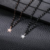 2 Layer Beads Chain Necklace Gold Silvery Stainless Steel Star Pendent Necklaces for Woman 2022 Dainty Jewelry Accessory
