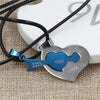 2 PCs/Set Couple Necklace for Women Men Silver Color Heart Lock Key Pendant Paired Necklace Choker Gifts for Women
