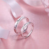2 Pcs Sun Moon Lover Couple Rings Simple Opening Ring For Couple Men Women Wedding Engagement Promise Valentine's Day Jewelry