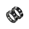 2 Pcs Sun Moon Lover Couple Rings Simple Opening Ring For Couple Men Women Wedding Engagement Promise Valentine's Day Jewelry