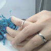 2 Pcs Sun Moon Lover Couple Rings Simple Opening Ring For Couple Men Women Wedding Engagement Promise Valentine's Day Jewelry