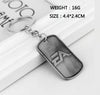 2 color Battlefield 1 Game Limited Edition Dog Tag Cos necklace double pendant