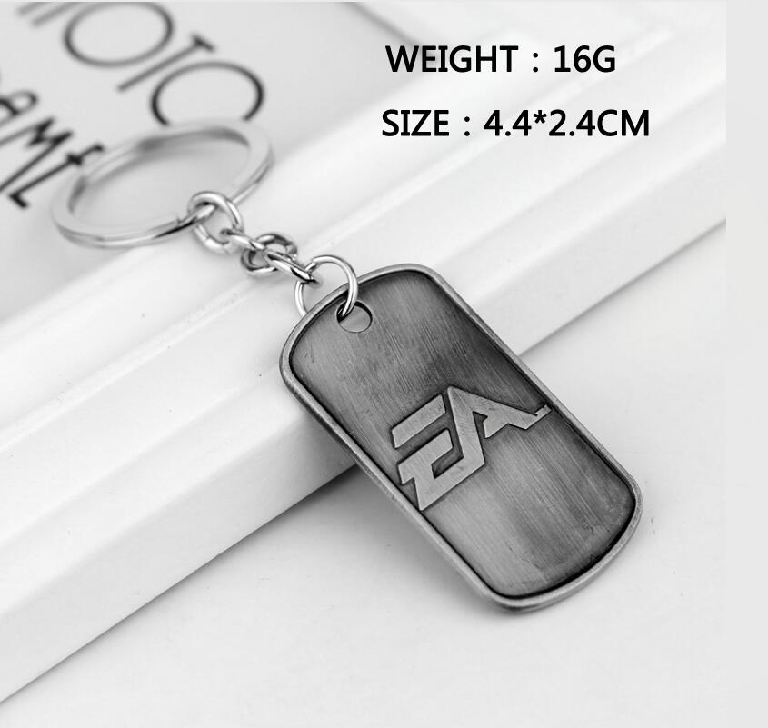 2 color Battlefield 1 Game Limited Edition Dog Tag Cos necklace double pendant