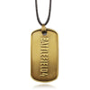 2 color Battlefield 1 Game Limited Edition Dog Tag Cos necklace double pendant