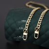 20/100/120cm Metal Chain DIY Replacement Shoulder Bag Strap Chain Gold/Silver/Black Handles Handbag Purse Bag Accessories