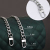 20/100/120cm Metal Chain DIY Replacement Shoulder Bag Strap Chain Gold/Silver/Black Handles Handbag Purse Bag Accessories
