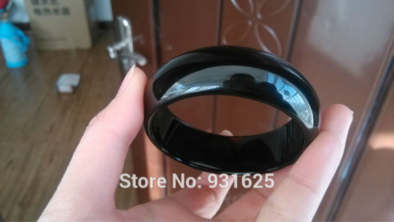 20-22mm Wide Natural Black Wider Pretty Bangle Handmade Woman's Bracelet Fashion Bangles Fine Jewelry 57-62mm