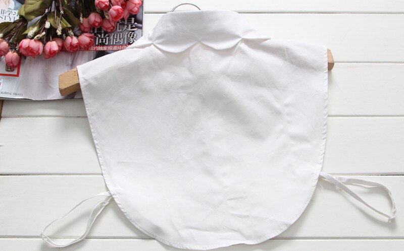 2016  Rhinestone Decorated Fake Collar Matching Womens Girls Detachable Lapel Shirt Tops Fake False Collar