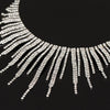 2016 European Big  Crystal Necklace Gem Crystal Statement Necklace Choker Collar Necklace for the bride #N118