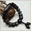 2020 Bracelet Men Beads Natural Stone Women Bileklik Joyas Obsidian Pulseiras Bead Barrel Bracelet Homme Crystal Carnelian Agate