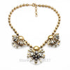 2021 Created Gem Stone Jewelry Gold Color Bead Chains Necklace From Chic