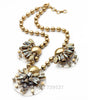 2021 Created Gem Stone Jewelry Gold Color Bead Chains Necklace From Chic
