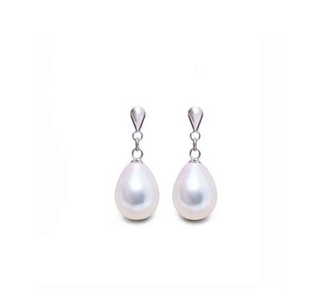 2020 Fashion Brand Natural Pearl Statement Earrings Outstanding For Women Long Earring 925 Sterling Silver Jewelry Wedding Gift