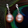 2020 Fashion Brand Natural Pearl Statement Earrings Outstanding For Women Long Earring 925 Sterling Silver Jewelry Wedding Gift