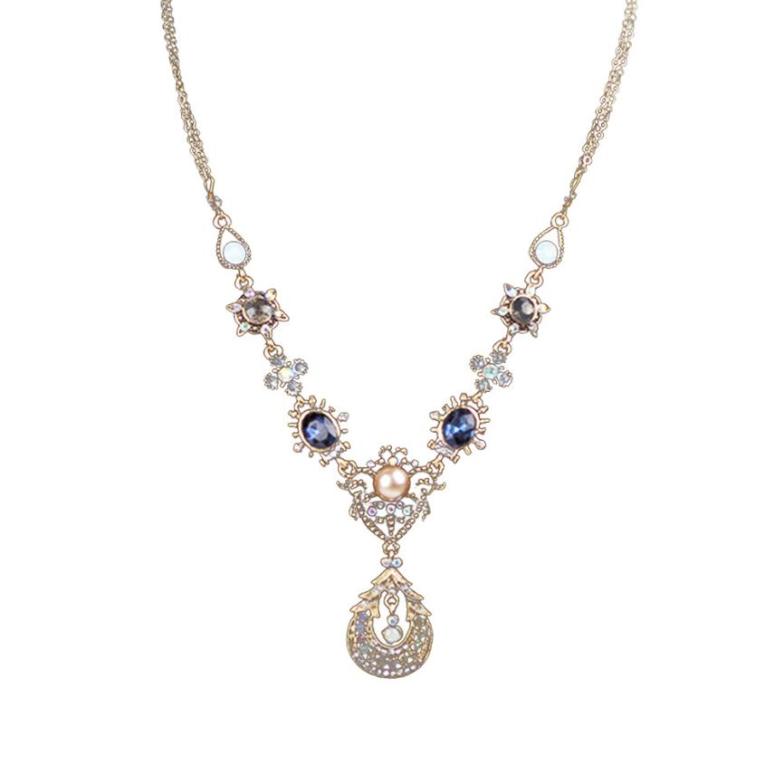 2020 Fashion Designer Chain Choker Statement Necklace Women Necklace Bib Necklaces&Pendants Women Jewelry #6-7