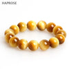 2020 Fashion Natural Stone Yellow Bracelets 10mm For Women Men Tiger eye stone Agates Beaded Yoga Bracelets Free shipping