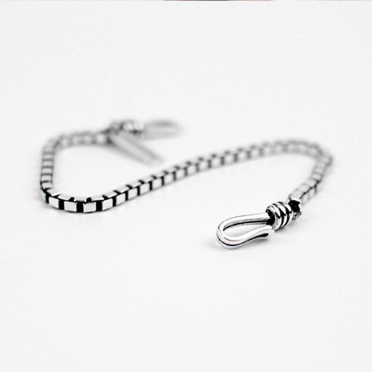 2020 Hot Sale Korean Style Thai Oxide 925 Sterling Silver Bracelet