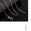 2020 Hot Sale New Fashion Pearl Chain Necklace Pendants For Woman High Quality 925 Sterling Silver Charms Jewelry GIFT