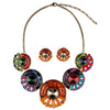 2015-New-Fashionable-Bohemian-Multicolor-Round-Big-Necklace-Charm-Pendant-Statement-Necklaces-Jewelry-Wholesale