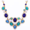 2015-New-Design-Fresh-Blue-Color-Collar-Necklace-For-Women-Fashion-Acrylic-Jewelry-Wholesale