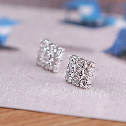 2020 Limited Sale Jewelry Sets Wedding Bridal Choker Necklace Earrings Diamante Rhinestone 3 Row Prom Set