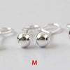 2020 NEW 925 Sterling Silver Earrings For Women Trendy Simple Round Stud Earrings With Stones Female Party Fine Jewelry YE45