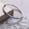 2020 New 7color really 925 sterling silver enamel CZ heart-shaped Fit Europe pan Bracelet For Women Jewelry Charm Bangle