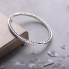 2020 New 7color really 925 sterling silver enamel CZ heart-shaped Fit Europe pan Bracelet For Women Jewelry Charm Bangle