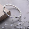2020 New 7color really 925 sterling silver enamel CZ heart-shaped Fit Europe pan Bracelet For Women Jewelry Charm Bangle