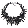 2020 New Design Summer Style Fine Jewelry Vintage Statement Necklace Chunky Leaf Alloy Choker Necklace Collier Femme XG742