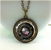 2022 Vintage Camera Lens Necklace Novel Round Pendants Photographer Gift Glass Cabochon Picture  Jewelry Pendant HZ1