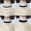 2017   jewelry black cloth Lace Tattoo choker necklace gift for women girl Simple retro Gothic Velvet Necklace