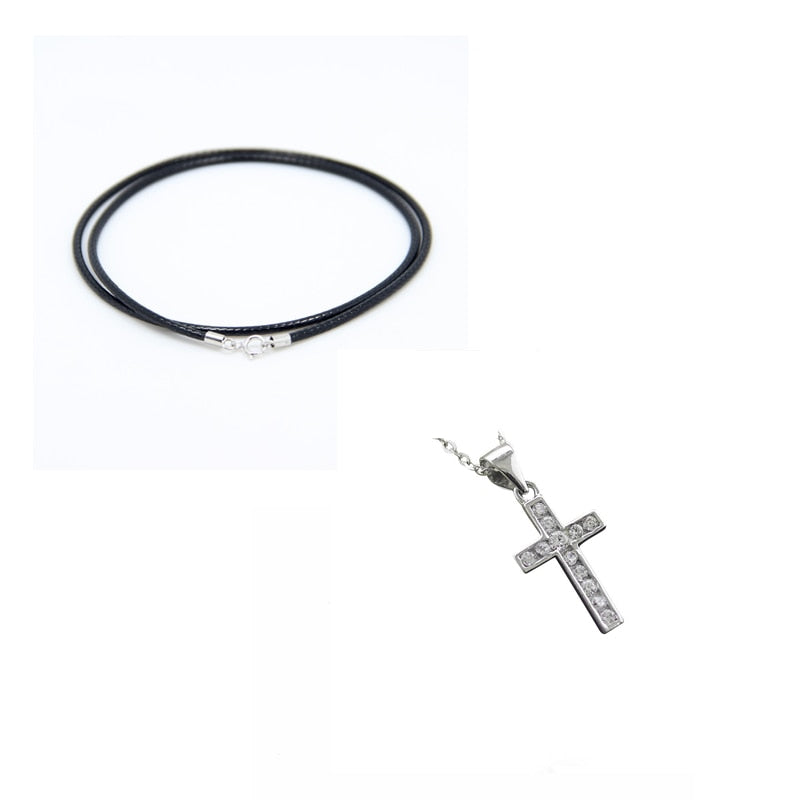 2020 Religion Cross Charms Pendants For Men Women High Quality Making Sterling Silver 925 Jewelry Fit For Colar Masculino Gothic