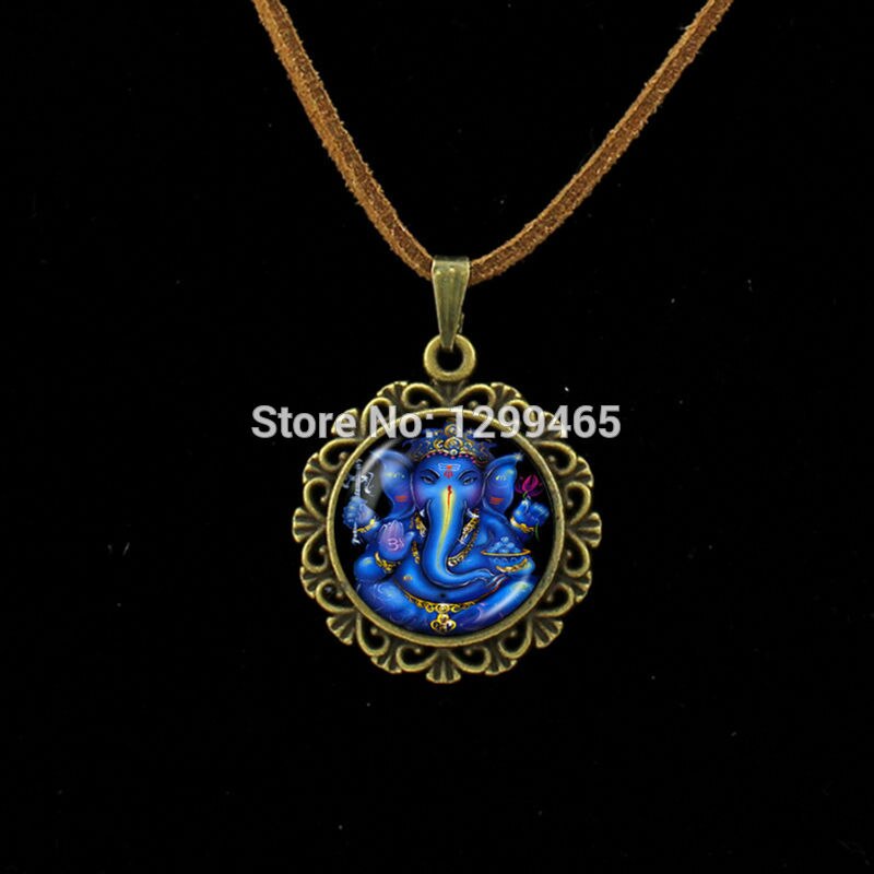 2022 Real Maxi Necklace Collares Collier Lord Shiva Geneisha Necklace Indian Jewelry Pendant Hinduism Pulseras Zen L 588