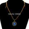 2022 Real Maxi Necklace Collares Collier Lord Shiva Geneisha Necklace Indian Jewelry Pendant Hinduism Pulseras Zen L 588