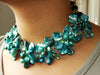 2021 Special Offer Top Women Maxi Necklace Collier Collares Charm Mop Freshwater 6flowers Semi Precious Necklace 18\"